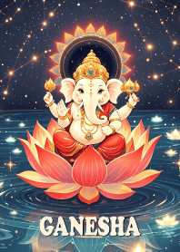Ganesha = wealth wishes come true(JP)