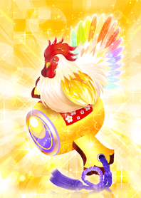 Kozuchi and golden chicken grant wishes