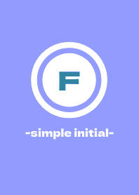 simple initial-F- THEME 52