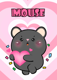 Black Mouse Like Pink Color Theme