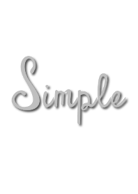 究極のシンプルテーマ【白色】