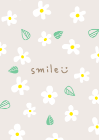 Pretty white flowers leaves3 from Japan