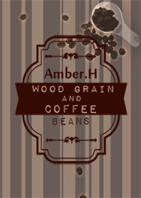 Wood grain and coffee!! No.1