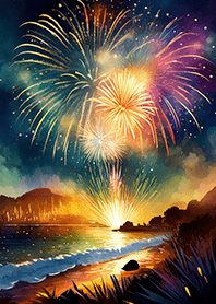 Beautiful Fireworks Theme#646