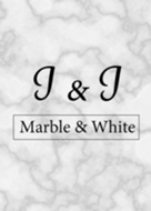 I&I-Marble&White-Initial