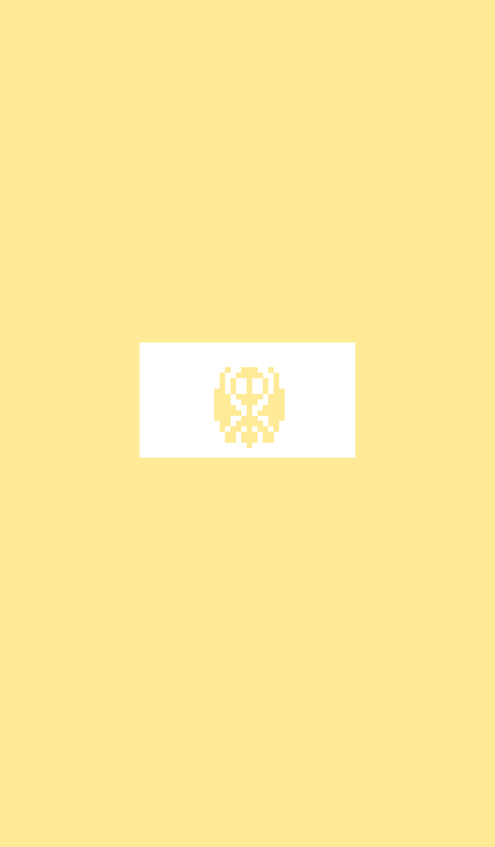 sqare skull(yellow3)