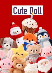 เหล่าตุ๊กตาน้อยน่ารัก (สีแดง)