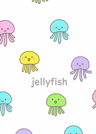 Colorful and cute jellyfish3