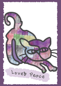 Natural Vivid Cat Lucky [Cat Art]