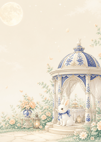 靛青陶園・WhiteRabbit Cobalt Gazebo