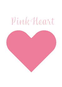 pink heart silhouette