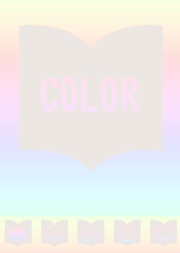 beige color rainbow Q06