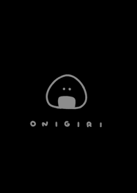 onigiri / black gray