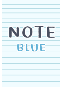 สมุดโน๊ตน่ารัก(น้ำเงิน)​