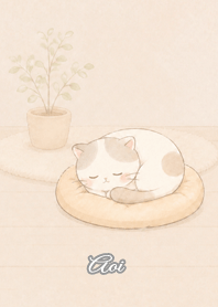 Cozy Lazy Cat: Aoi
