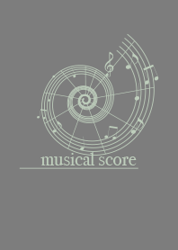 musicalscore Mouse gray