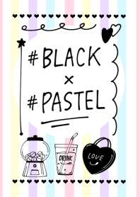 black+pastel=!!!