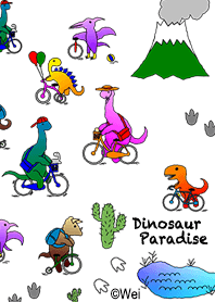 恐龍樂園 12 白 (Bike Theme)