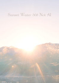 Sunset Water 568 Not AI