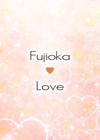 Fujioka Love Heart name Orange