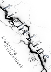 Light Line (Lightning White And Black )