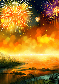 Beautiful Fireworks Theme#426
