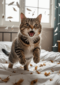 Cats run wild #JEVaE013.