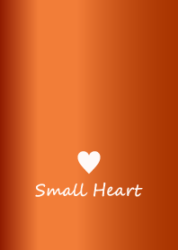 Small Heart *GlossyOrange 4*
