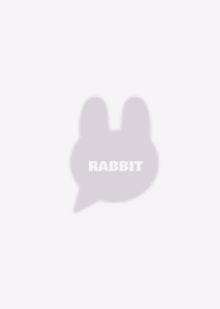 うさぎ/大人可愛いラベンダー