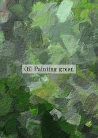 Oil Painting green 89