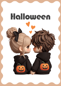 かわいいカップルの着せ替え46（ハロウィン