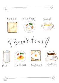 Breakfast westernfood