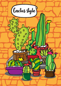 กระบองเพชรหลังบ้าน