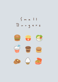 Small Burgers /blue beige