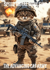 The advancing cat army 46