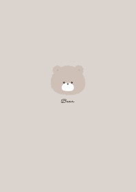 Simple Bear Beige Brown