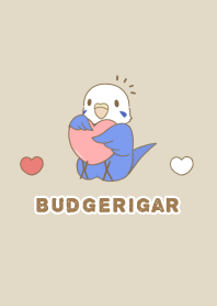 budgie and heart