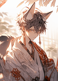 九尾狐狸の和服帥哥❤️