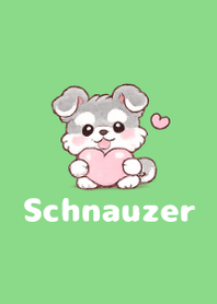 Sketch Schnauzer 2 Green 01