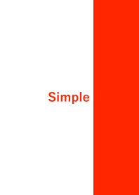 The Simple 2 colors No.1-W01
