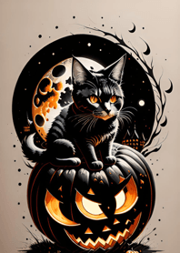 halloween cat 182467