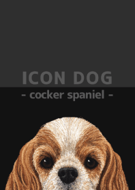 ICON DOG - Cocker Spaniel - BLACK/04