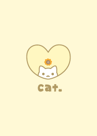 Cat Sunflower - Yellow