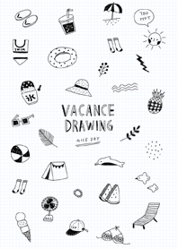 vacance drawing