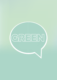 Simple green tone theme JP