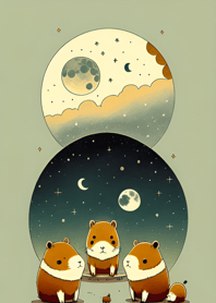 Ukiyo-e - Capybara c787A3