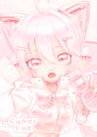 Cyber Kitty Girl 1 - Sakura Pink 01