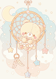 ⭐️夢境熊寶寶的療癒捕夢網❤️
