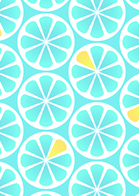 Sliced blue citrus