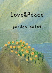 油畫藝術【garden paint 158】